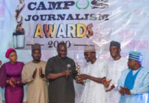 BUK Student Bags Overall Campus Journalist Award, NOUN VC, MD NCBN, Others Honored