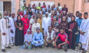 Group photograph of participants after after the workshop organized by Arewa Agenda with support from NITDA