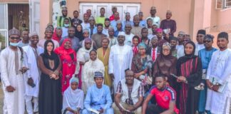 Digital Nigeria: Arewa Agenda, NITDA Train Journalists on Digital Reporting And Ethics Group photograph of participants after after the workshop organized by Arewa Agenda with support from NITDA
