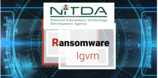 NITDA Advises Nigerians To Be Careful Of IGVM Ransomware