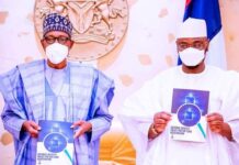 Buhari Urges More Commitment To NIN Registration President Muhammad Buhari with Ministerof Communication and Digital economy, Dr. Isa Ali Ibrahim Pantami