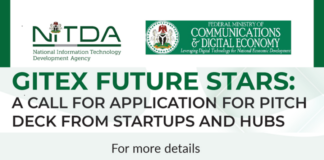 GITEX 2021: NITDA opens application portal for Pitch Deck from Startups, Hubs