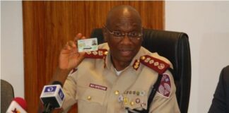 Drivers license: FRSC Begins Computer-Based Test For Applicants Corps Marshall, FRSC, Dr. Boboye Oyeyemi