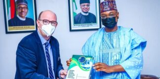 Britain Committed To Nigeria’s Digital Economy Transition, Says British High Commissioner Minister of Communication and Digital Economy, Dr. Isa Ali Ibrahim pantami with British High Commissioner, Mr. Ben Llewellyn-Jone