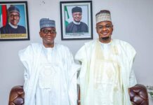 Pantami is an Asset in the Administration of President Buhari – Governor Matawalle (L-R) The Executive Governor, Zamfara State, Gov. Bello Mohammed Matawalle with Minister of Communication and Digital Economy, Dr. Isa Ali Ibrahim pantami