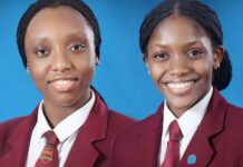 Greensprings Students Develop App To Tackle Kidnapping In Schools L-R Chioma Abone and Emmanuela iLok