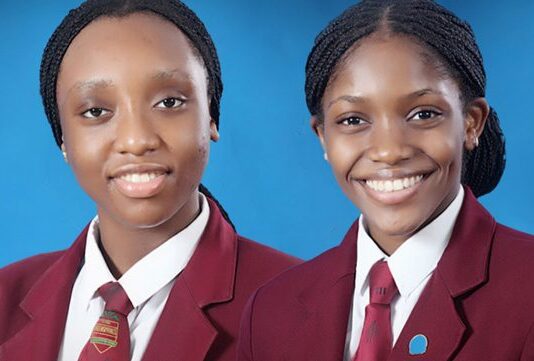 Greensprings Students Develop App To Tackle Kidnapping In Schools L-R Chioma Abone and Emmanuela iLok