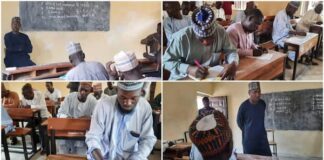 Governor Zulum Storms School, Sets Surprise Test for Teachers, Invigilates Them