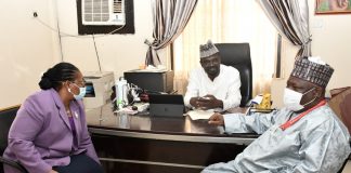 Reforms: BPSR, PRNigeria Centre Partner on Public Information The CEO of Image Merchant promotion limited, Alh Yushau Shuaib with DG, Bureau of Public Reforms, Dasuki Ibrahim Arabi