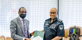 NITDA Moves To Collaborate With Police To Enforce NPDR L-r: Kashifu Inuwa Abdullahi, director general, National Information Technology Development Agency (NITDA) and Usman Alkali Baba, Inspector General of Police (IGP),