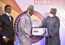 Thinkers Magazine Awards IMPR, Pantami, NITDA, Galaxy Backbone, others in Abuja Alh Yushau Shuaib of IMPR receives Thinkers award from Mallam Garba Shehu