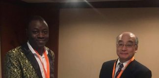 Lecturer Trains Students, Security Operatives on Drone Operation Mr Sagir receiving certificate of international recognition