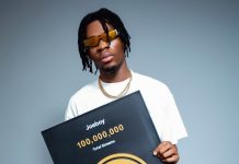 Joeboy hits 100 million streams on Boomplay