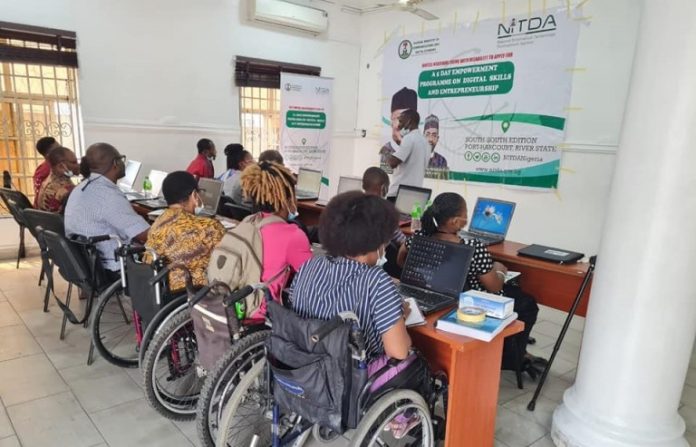 Digital Skills and Entrepreneurship program organized for People Living With Disabilities, (PLWD)