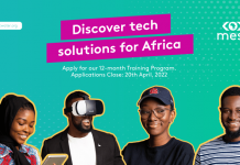 Applications Still Ongoing for MEST Africa Training Programme 2023
