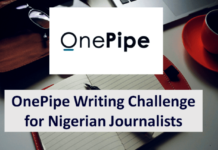 OnePipe Announces N3million Writing Challenge For Journalists, Others
