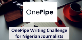 OnePipe Announces N3million Writing Challenge For Journalists, Others