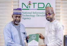 DG NITDA To Nigerian Varsities: Focus On Producing Job Providers R-l: Kashifu Inuwa, the Director-General, National Information Technology Development Agency (NITDA) with Professor Musa Isyaku Ahmed, the Vice Chancellor, Federal University of Agriculture Zuru