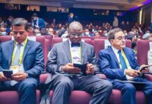 Pantami Leads Nigerian Delegation To ID4Africa Conference In Marrakesh, Morocco Minister of Communications and Digital Economy, Nigeria, Prof. Isa Ali Ibrahim (Pantami) (Middle) flanked by other Guests at ID4Africa2022 Augmented General Meeting in Marrakesh, Morroco.