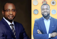 FG to Launch New IPv6 Protocol to Enhance Internet Security in Nigeria Kashifu Inuwa Abdullahi, DG of NITDA and Bosun Tijani, the CEO of Co-creation Hub