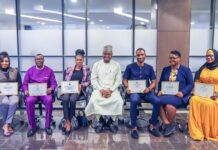 FG Commends Nigerian Champions At WSIS, Directs NITDA, NCC, Galaxy To Support Their Innovation Prof. Pantami Nigerian WSIS Champions
