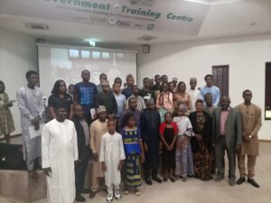DG NITDA, Mallam Kashifu Inuwa Abdullahi with Participants at STEM boots Camp for kids ceremony in Abuja 