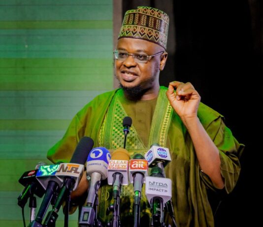 With Digital Economy, Nigeria Now Saves N10bn Quarterly – Minister The Honourable Minister of Communications and Digital Economy of Communications, Prof Isa Ali Ibrahim (Pantami) FCIIS, FBCS, FNCS giving his special address at the #DigitalNigeria2022 International Conference.