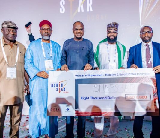 GITEX 2022: Nigerian Start-up, “Shap-Shap” Emerges Global Best in Mobility and Smart Cities