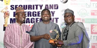 SAEMA-SCA 2022: Presidential Spokesperson, NITDA, NCC, NIMC Bag Security and Communications Awards Yushau Shuaib of NIPR, Femi Adesina, Presidential Spokesperson and Mal Mukhtar Sirajo, President of NIPR as Security and Communication Awards in Abuja