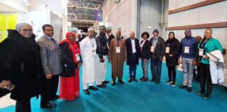 Pantami Encourage Safe International identity Ecology Director General of NIMC, Abdulaziz Aliyu with some members of the Nigerian delegation at Trustech Conference in Paris, France.