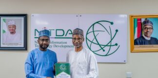 NITDA Partners Hajj Institute On Digitizing Hajj Processes DG NITDA, Kashifu Inuwa Abdullahi with Rector, HIN, Prof. Nasir Muhammad Maiturare