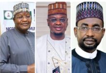 Between NITDA Bill and NCC Mandate L-r: Prof. Umar Danbatta, Executive Vice Chairman of NCC, Prof. Isa Pantami, Minister of Communications and Digital Economy; Mal. Kashifu Inuwa, Director-General of NITDA