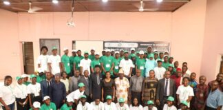 FG Flags Off NAVSA Programme In University of Ibadan Participants of NAVSA Programme In University of Ibadan