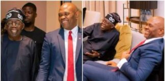 That Tinubu-Elumelu Video and the PR Stunt! Nigeria President- Elect, Bola Ahmad Tinubu with Tony Elumelu