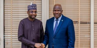 NITDA, NAICOM, Partner To Institutionalise Cyber Insurance DG, NITDA, Kashifu Inuwa Abdullahi, CCIE with CEO, NAICOM, Mr Olorundare Sunday