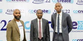 NITDA Partners GAGE Company for Co-Create Africa Tech Expo NITDA DG, Kashifi Inuwa Abdullahi CCIE with GAGE Company Team