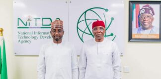 Cyber Security: NITDA, CIFCFIN To Collaborate On Digital Forensics DG, NITDA, Kashifu Inuwa Abdullahi, CCIE & the President,CIFCFIN, Dr. Iliyasu Gashinbak