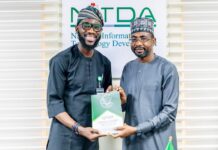 Google Introduces New West Africa Director to NITDA, Assures more Collaboration Google West Africa Director, Olumide Balogun, and the DG,NITDA, Kashifu Inuwa, CCIE