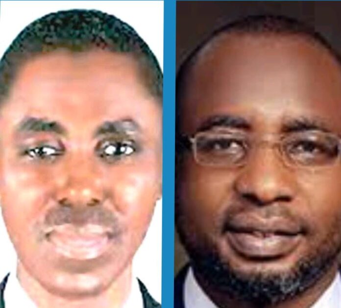 Mr. Bello Hassan CHIEF EXECUTIVE OFFICER NDIC AND Kashifu Inuwa Abdullahi Director General NITDA