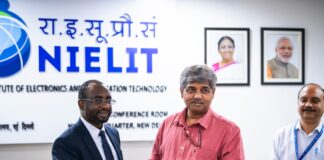 Nigeria, India Join Forces to Accelerate Innovation, Digital Economy Growth DG NITDA, Kashifu Inuwa with Dr. M.M. Tripathi, the Director-General of the National Institute of Electronics and Information Technology (NIELIT), India