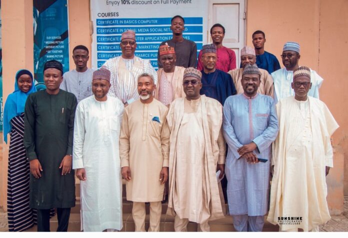 Group photogragh of NIPR Board Council Members with IMPR's CEO and Kano Staffs
