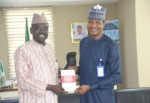 Ndace Pledges Collaboration with PRNigeria to Actualize VON’s Mandates L-R: Alhaji Yushau Shuaib, CEO, IMPR And Mr Jibrin Baba Ndace, DG, Voice of Nigeria, VON