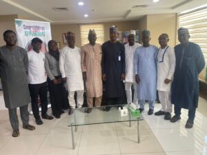 Group photogragh of IMPR staff and VON staff during the courtesy visit 