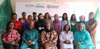 DG NITDA launches Female Founder Training, stresses Need for Digital Job Creation for Women Dr Amina Sambo Magaji with NITDA Female Founder Team