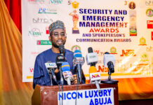 SAEMA/SCA 2023: NITDA Boss Advocates AI Integration for National Productivity DG NITDA, Kashifu Inuwa Abdullahi, CCIE, at SAEMA Award, Abuja.