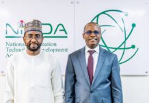 NITDA, ICPC Pledge Collaboration for Anti-Corruption Automation NITDA DG, Kashifu Inuwa Abdullahi, CCIE, with the ICPC Chairman, Dr Musa Aliyu