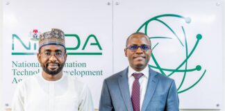 NITDA, ICPC Pledge Collaboration for Anti-Corruption Automation NITDA DG, Kashifu Inuwa Abdullahi, CCIE, with the ICPC Chairman, Dr Musa Aliyu