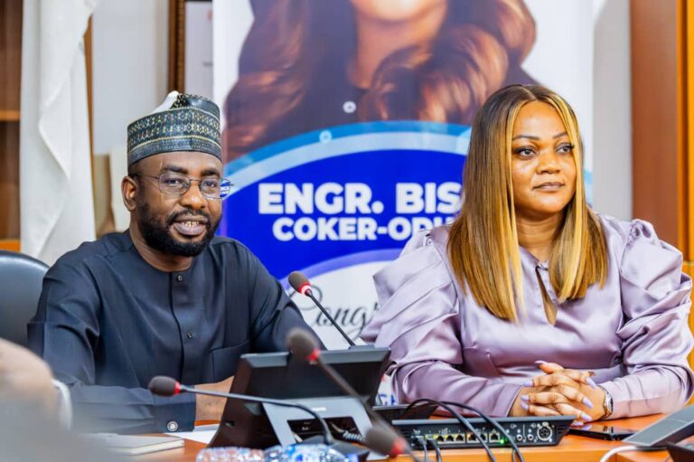 DG NITDA, Kashifu Inuwa with DG of NIMC, Engr. Bisoye Coker-Odusote.