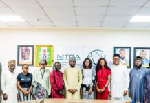Digital Literacy: NITDA to Deliver Initiatives through Innovative Ideas DG NITDA, Kashifu with Executive Director of Operations and Programmes of Afre.lib Mrs Joice Gomina, members of NITDA Management team and other representatives of Afre.lib