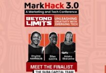SUBA Capital Emerges Top 10 Finalists At MarkHack 3.0 L-R: unyime Harrison, Silas Ozoya, Adaku Ekwueme